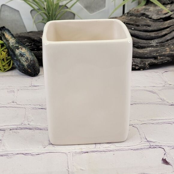 Rae Dunn BREATHE Ceramic Pen and Pencil Holder Container - Picture 4 of 8